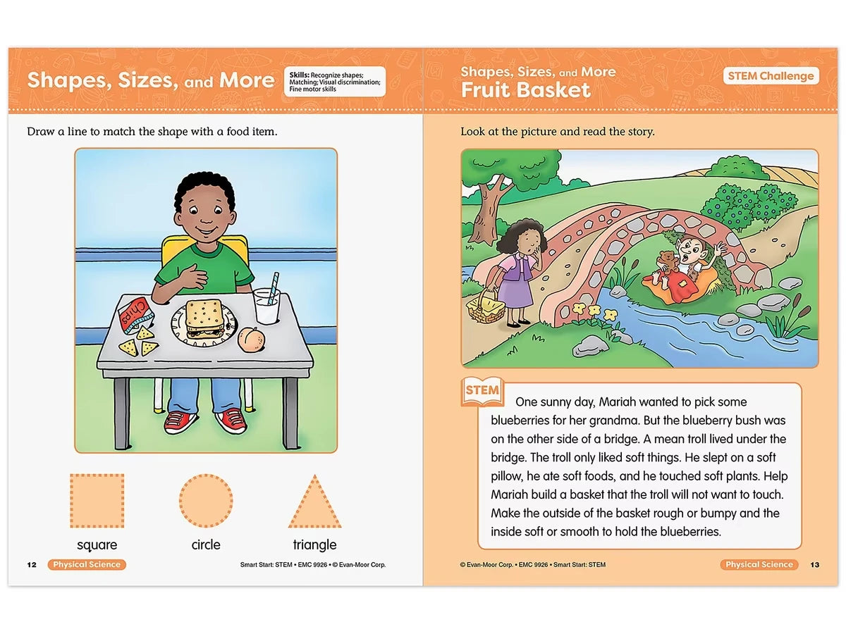 STEM Smart Start Workbook - Kindergarten - US 3874