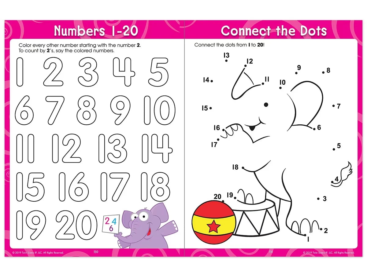 Let’s Get Ready for Preschool Workbook - US 4667