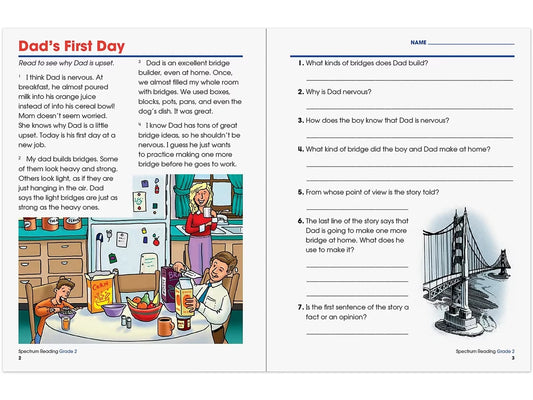 Spectrum® Reading Workbook - Gr. 2 - US 4902