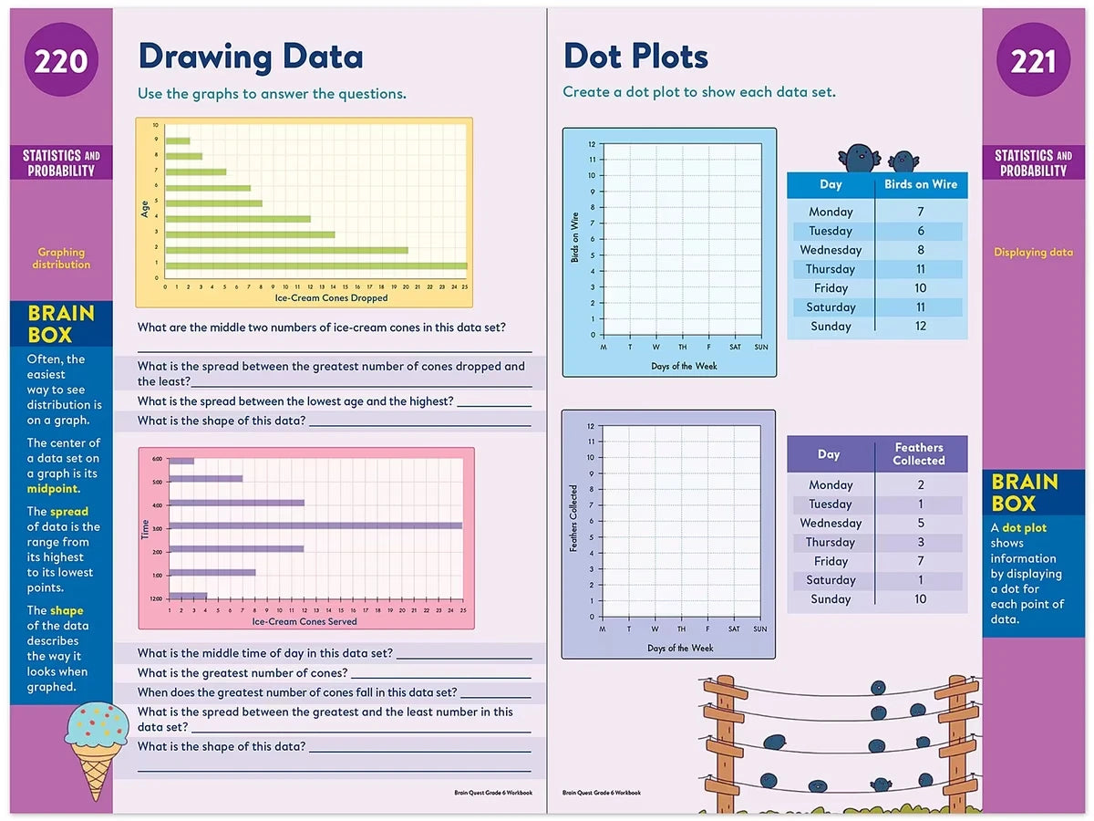 Brain Quest Workbook - Gr. 6 - US 7260