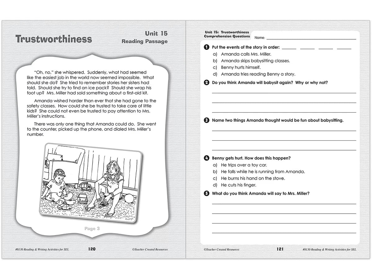 Social-Emotional Learning Workbook - Gr. 4-6 - US 3013