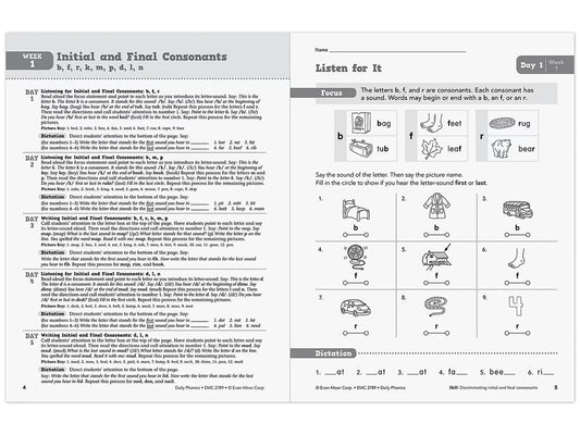 Daily Phonics Workbook - Gr. 3 - US 3043