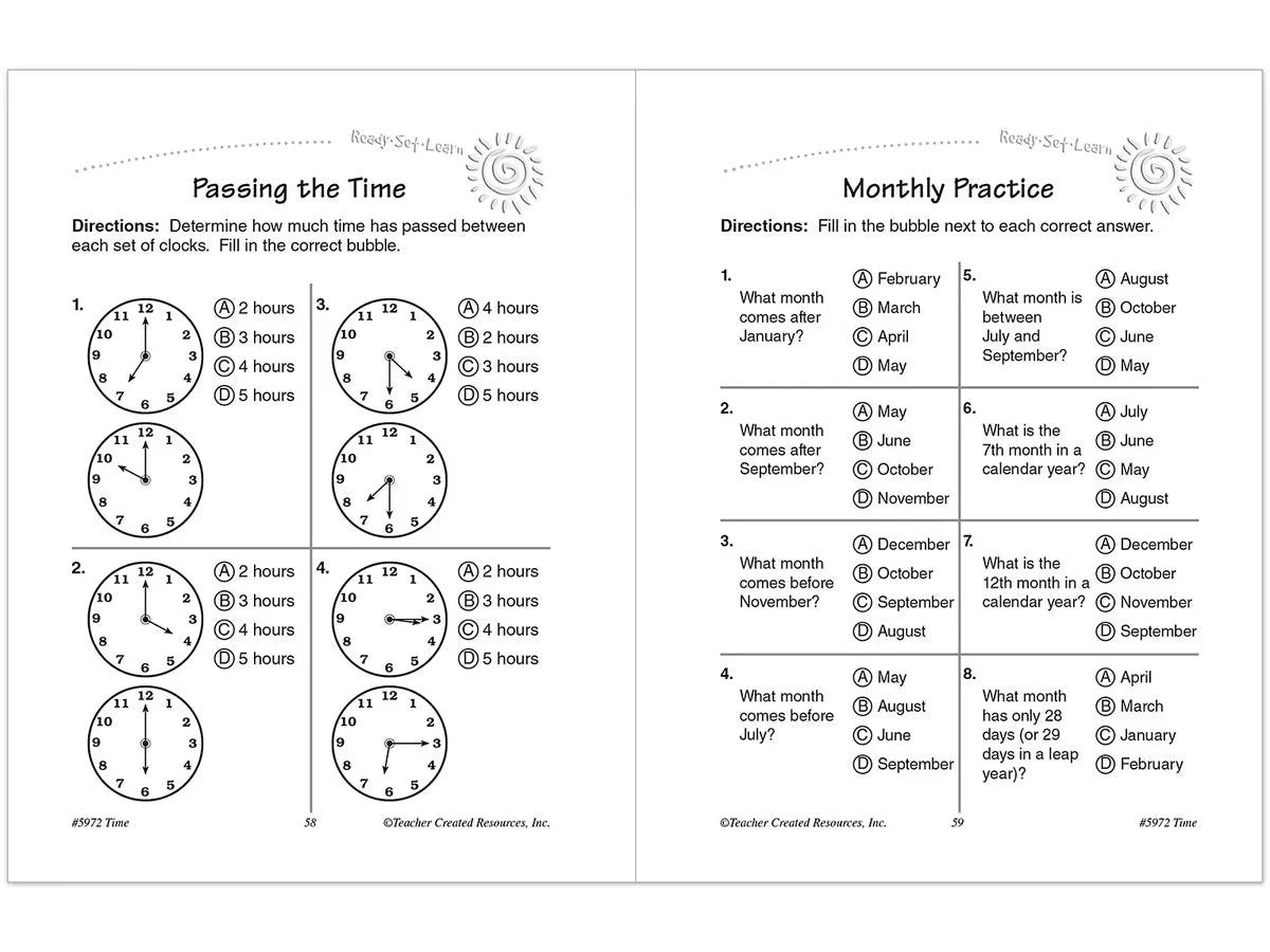 Time Workbook - US 6827