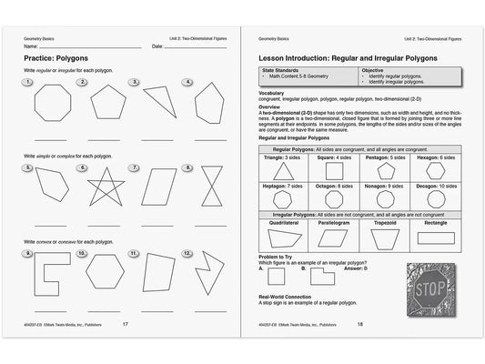 Geometry Basics Workbook - US 2169
