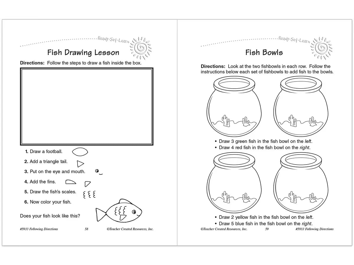 Following Directions Workbook - US 1674