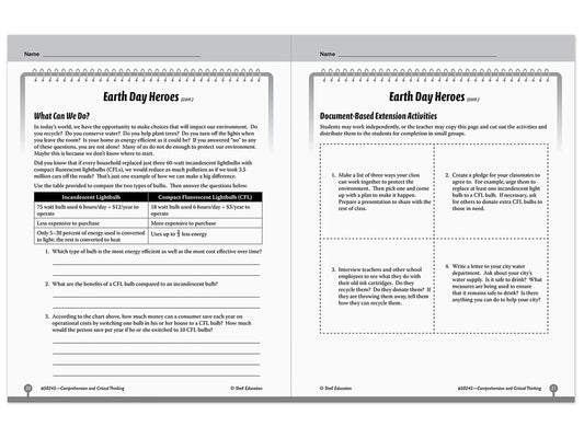 Comprehension and Critical Thinking Workbook - Gr. 5 - US 4226