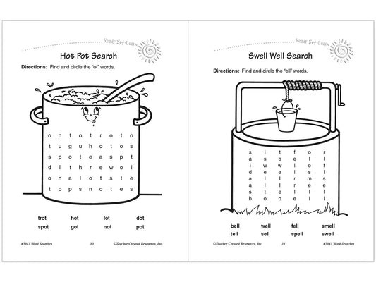 Word Searches Workbook - Gr. 1 - US 5086