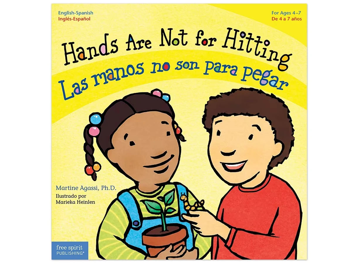 Hands Are Not for Hitting Bilingual Paperback Book - US 4197