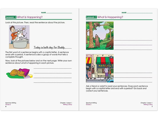 Spectrum® Writing Workbook - Gr. 2 - US 9060