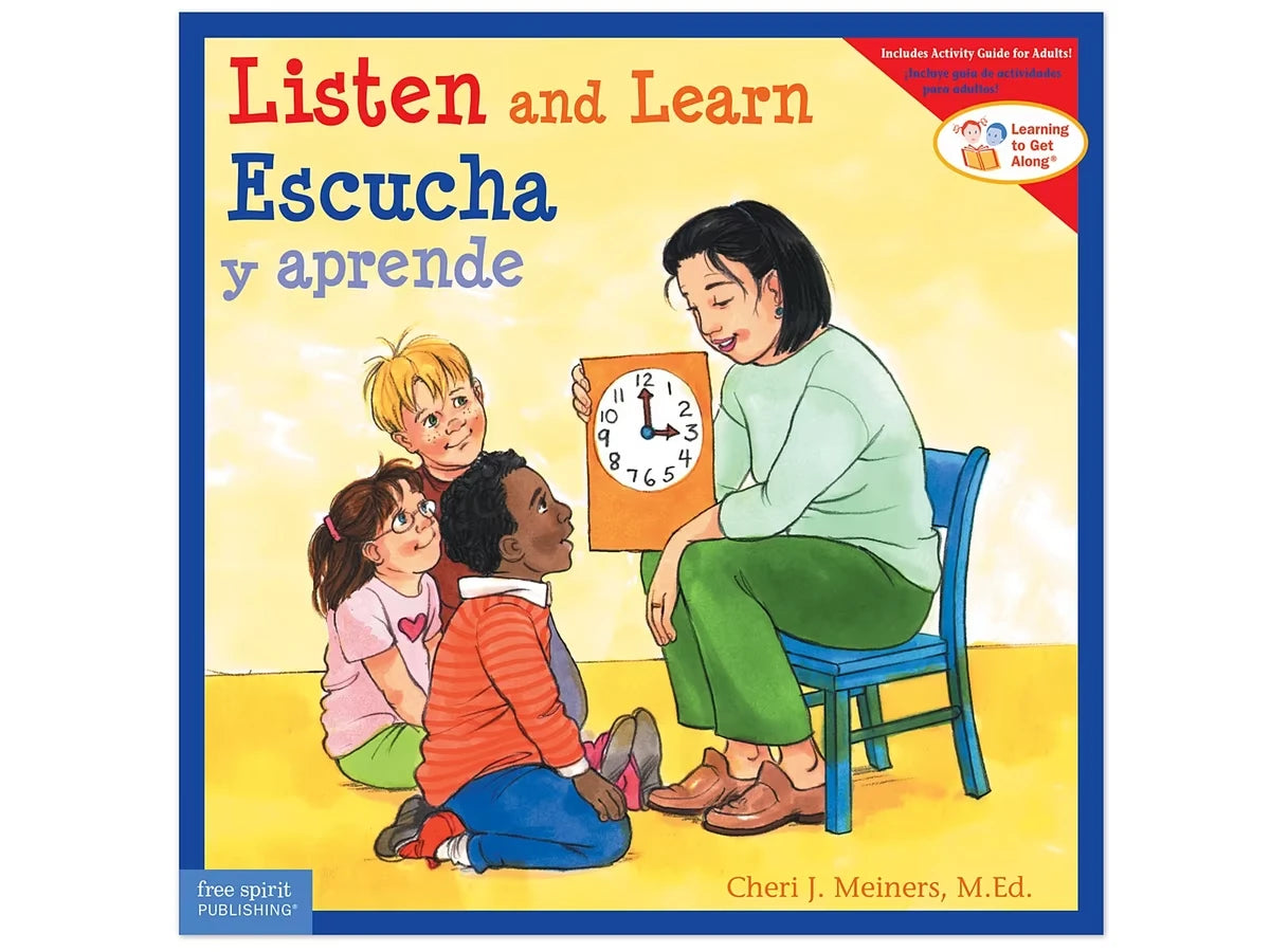 Listen and Learn Bilingual Paperback Book - US 7033