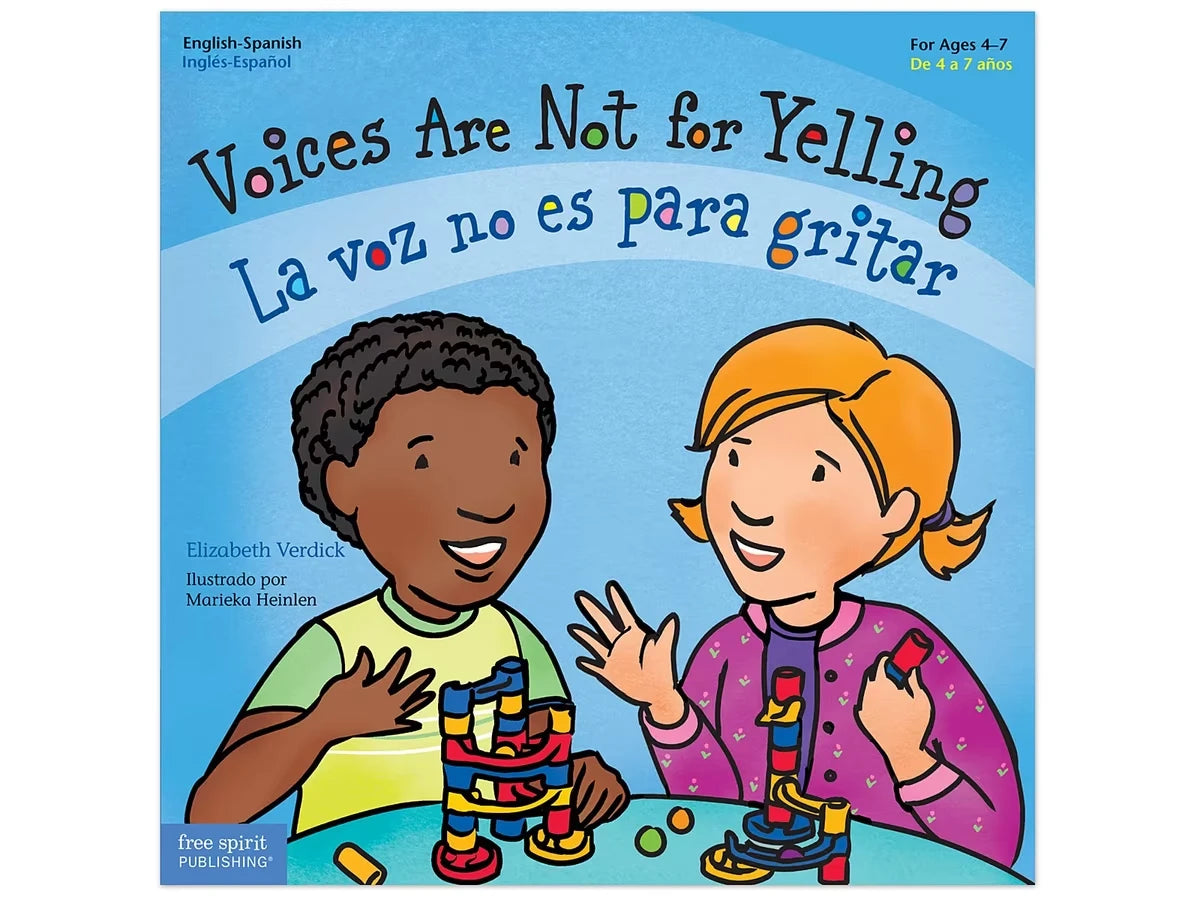 Voices Are Not for Yelling Bilingual Paperback Book - US 5390