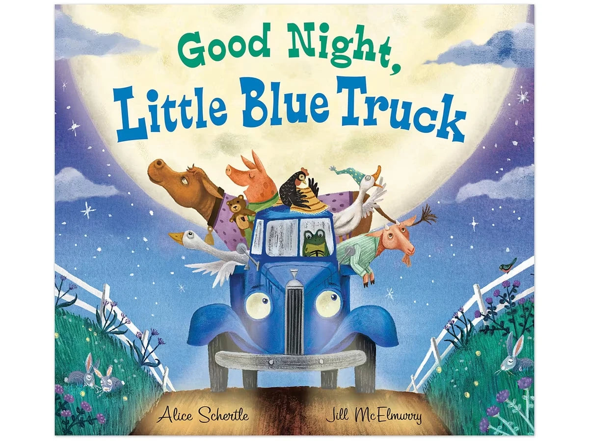 Good Night, Little Blue Truck Hardcover Book - US 9006