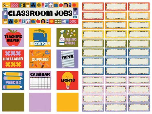 Lisa Congdon Classroom Jobs Bulletin Board Set - US 1300