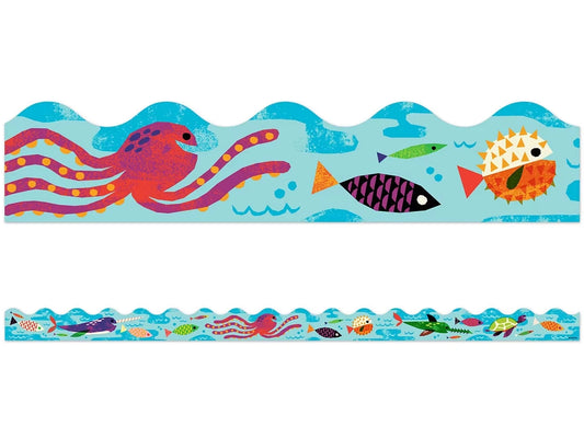 Invisible Creature™ Sea Scalloped Border - US 4912