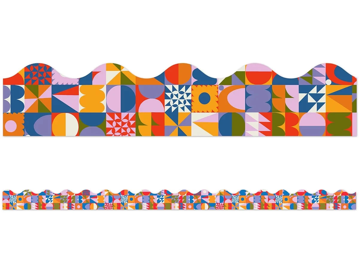 Lisa Congdon Folk Scalloped Border - US 2048