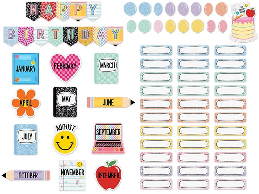 Cool for School Birthday Bulletin Board Set - US 4069