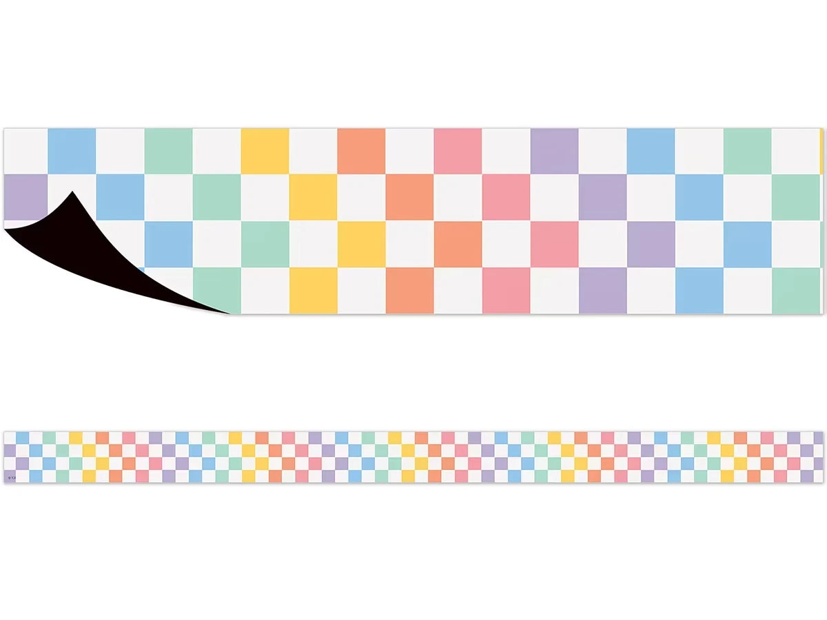 Cool for School Checkered Border - US 2120