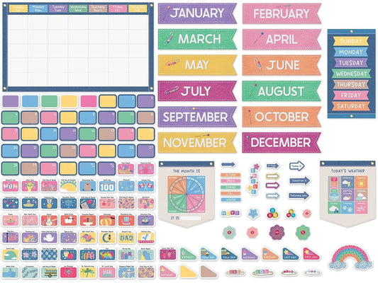 Crafty and Cool Calendar Bulletin Board Set - US 2046