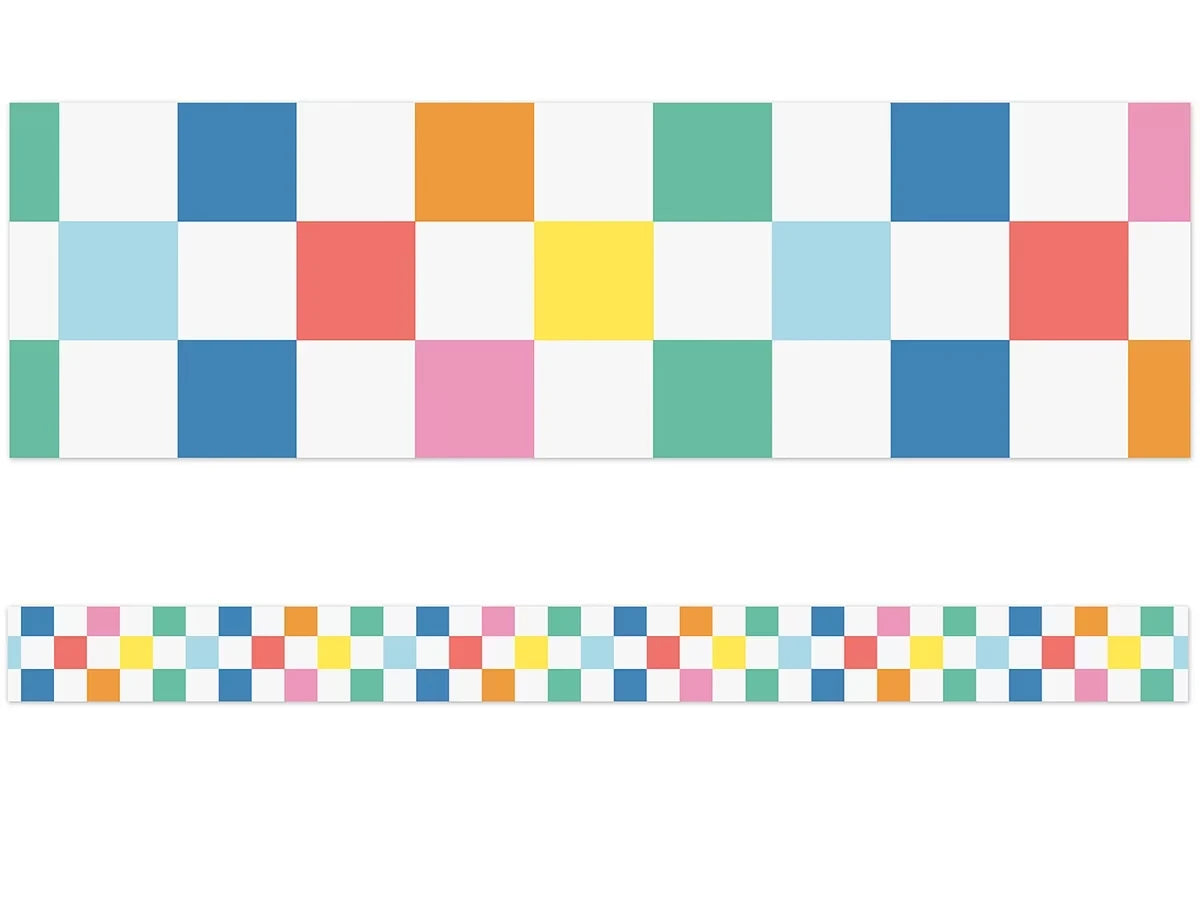 We Stick Together Checkered Border - US 1834
