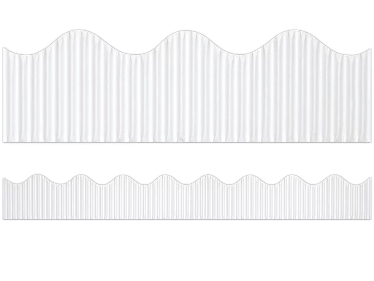 White Scalloped Bordette® - US 3219