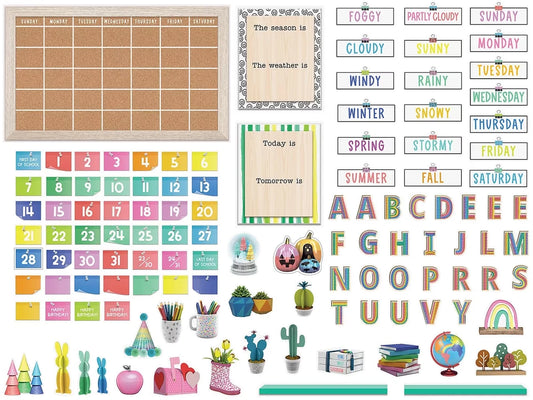 Creatively Inspired Calendar Bulletin Board Set - US 4095