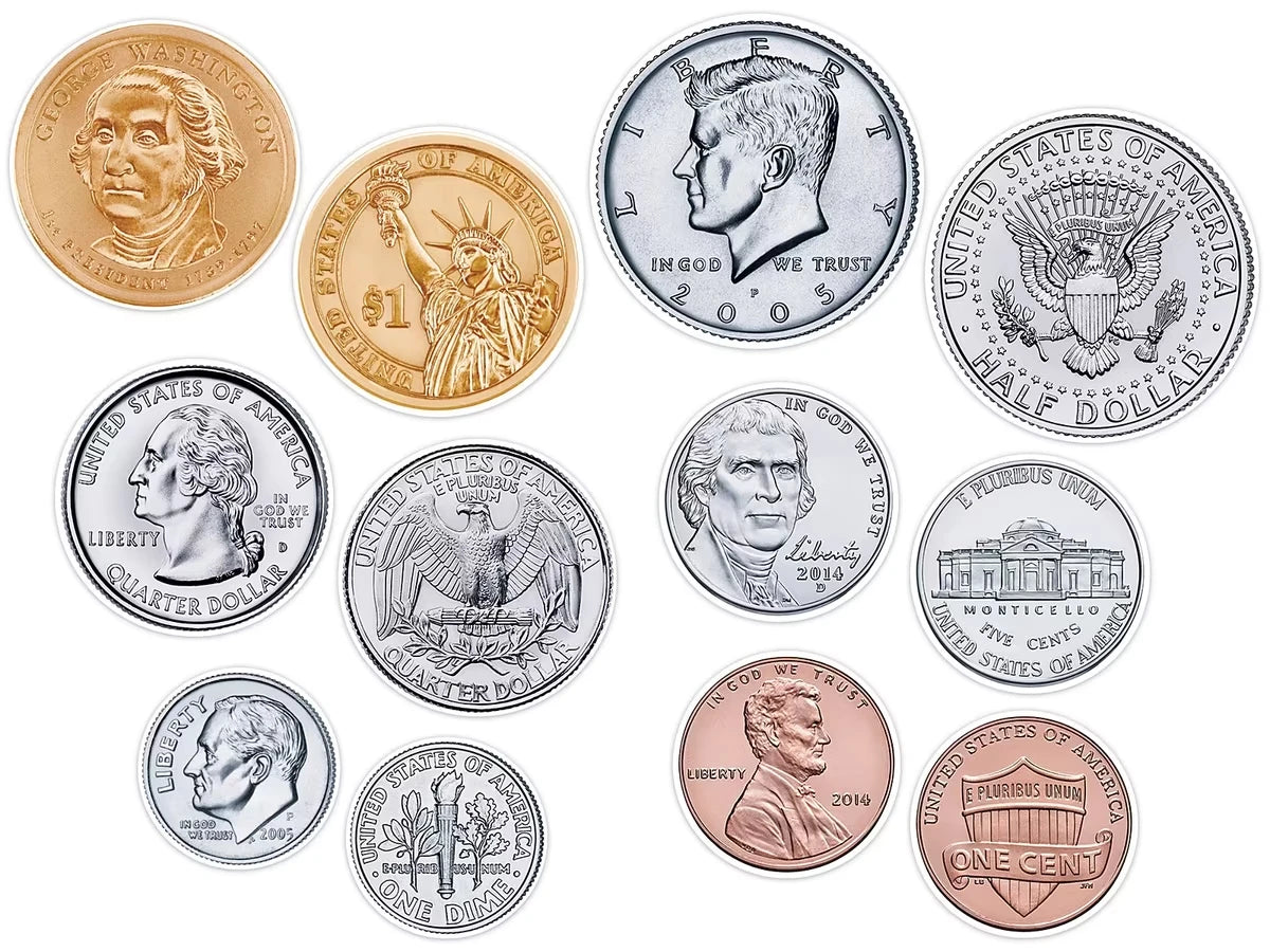 U.S. Coin Accents - US 6569