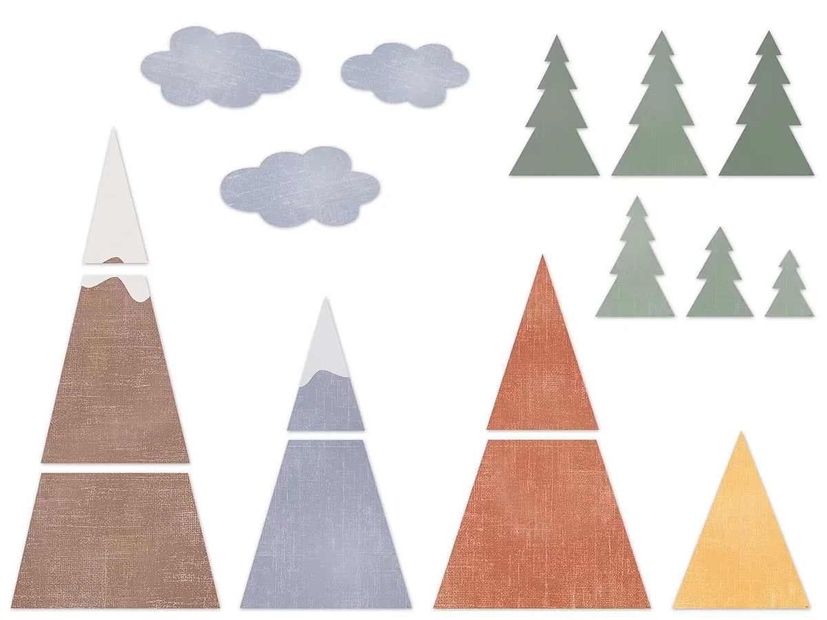 Moving Mountains Bulletin Board Set - US 7797