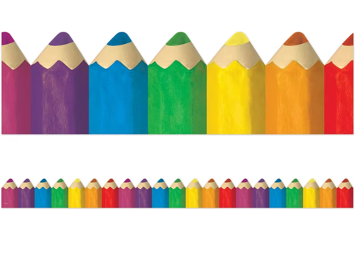 Colored Pencil Border - US 9737