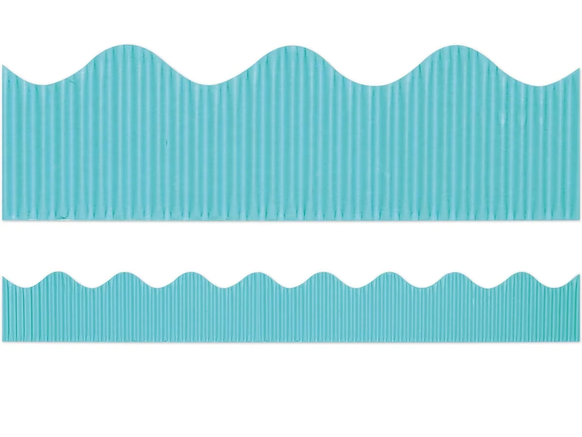 Azure Blue Scalloped Bordette® - US 5048
