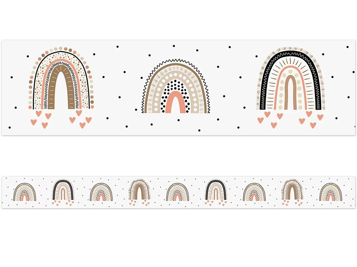 Boho Rainbow Border - US 9664