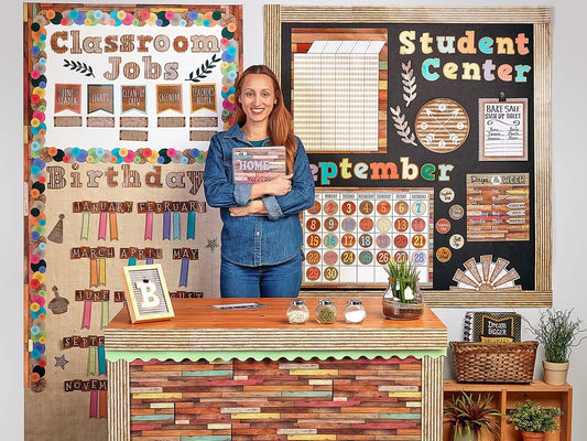 Home Sweet Classroom Reclaimed Wood Better Than Paper® Roll - US 8320