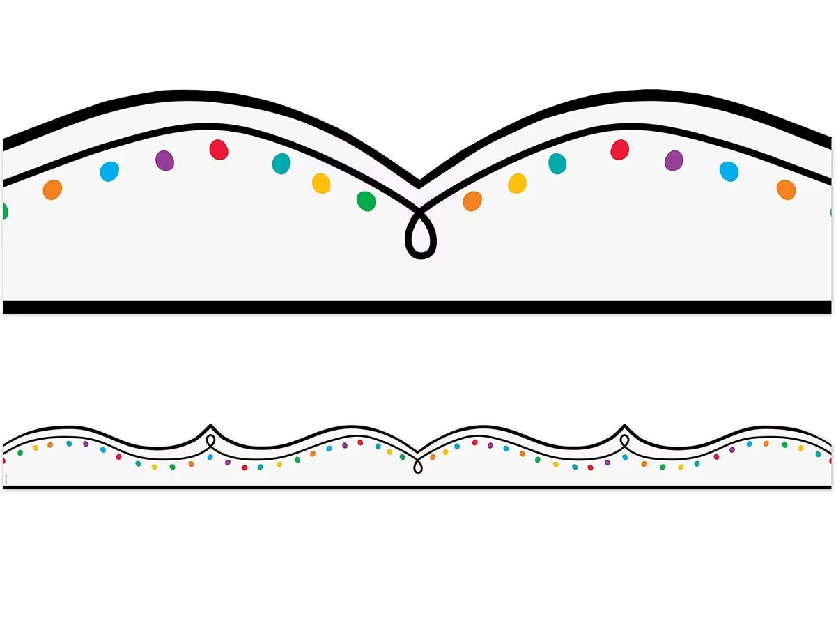 Dotted Swirl Border - US 9919