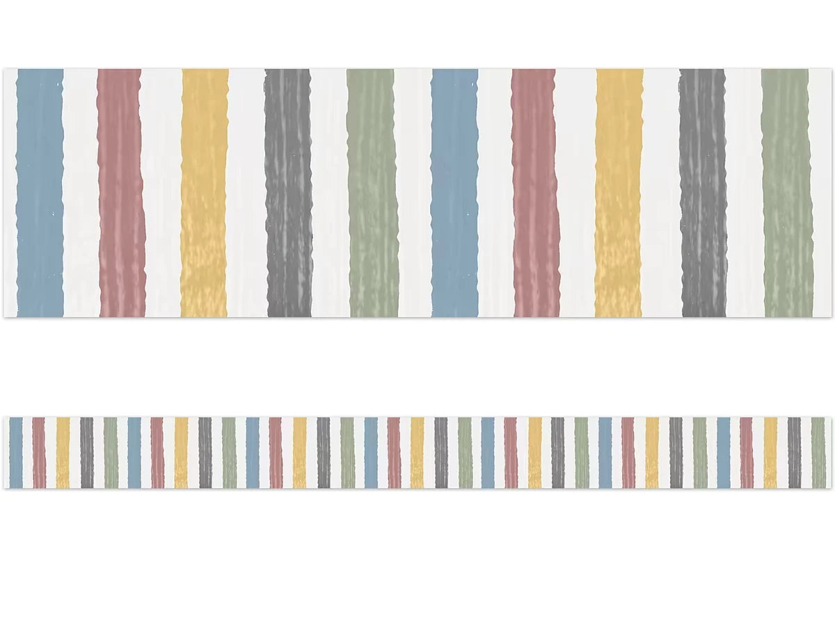 Classroom Cottage Striped Border - US 1321