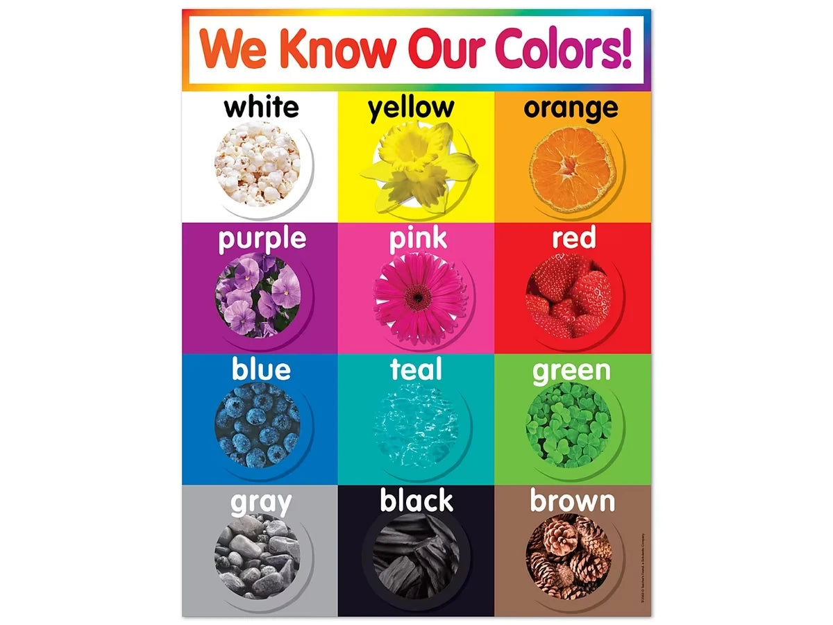 We Know Our Colors! Poster - US 9239