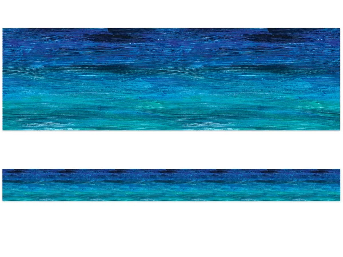 Eric Carle Shades of Blue Border - US 7111