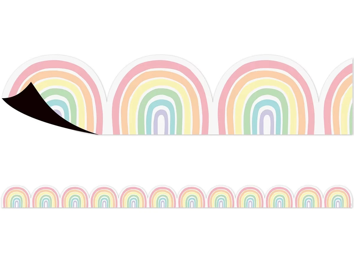 Pastel Pop Rainbow Magnetic Border - US 5161