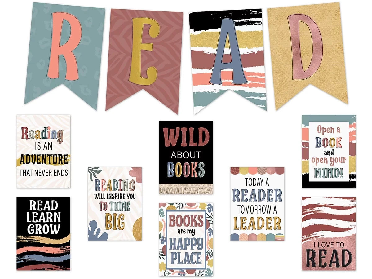 Wonderfully Wild Read Bulletin Board Set - US 7819