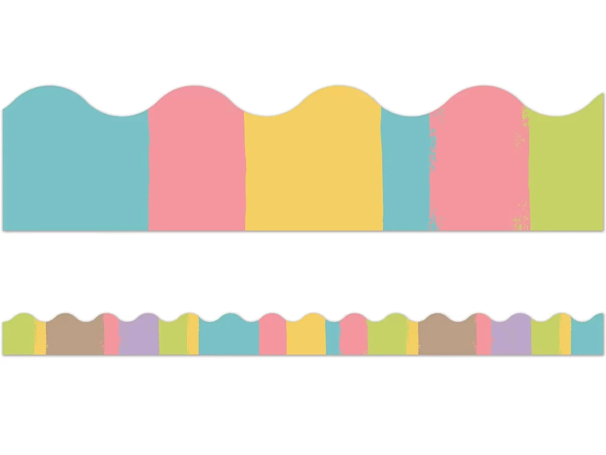 Good to Grow Striped Scalloped Border - US 3035