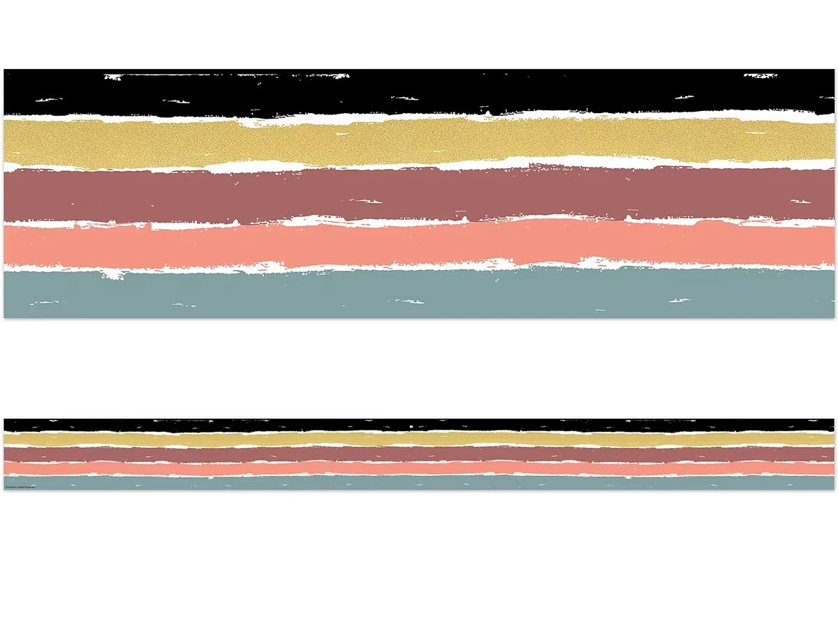 Wonderfully Wild Striped Border - US 4507