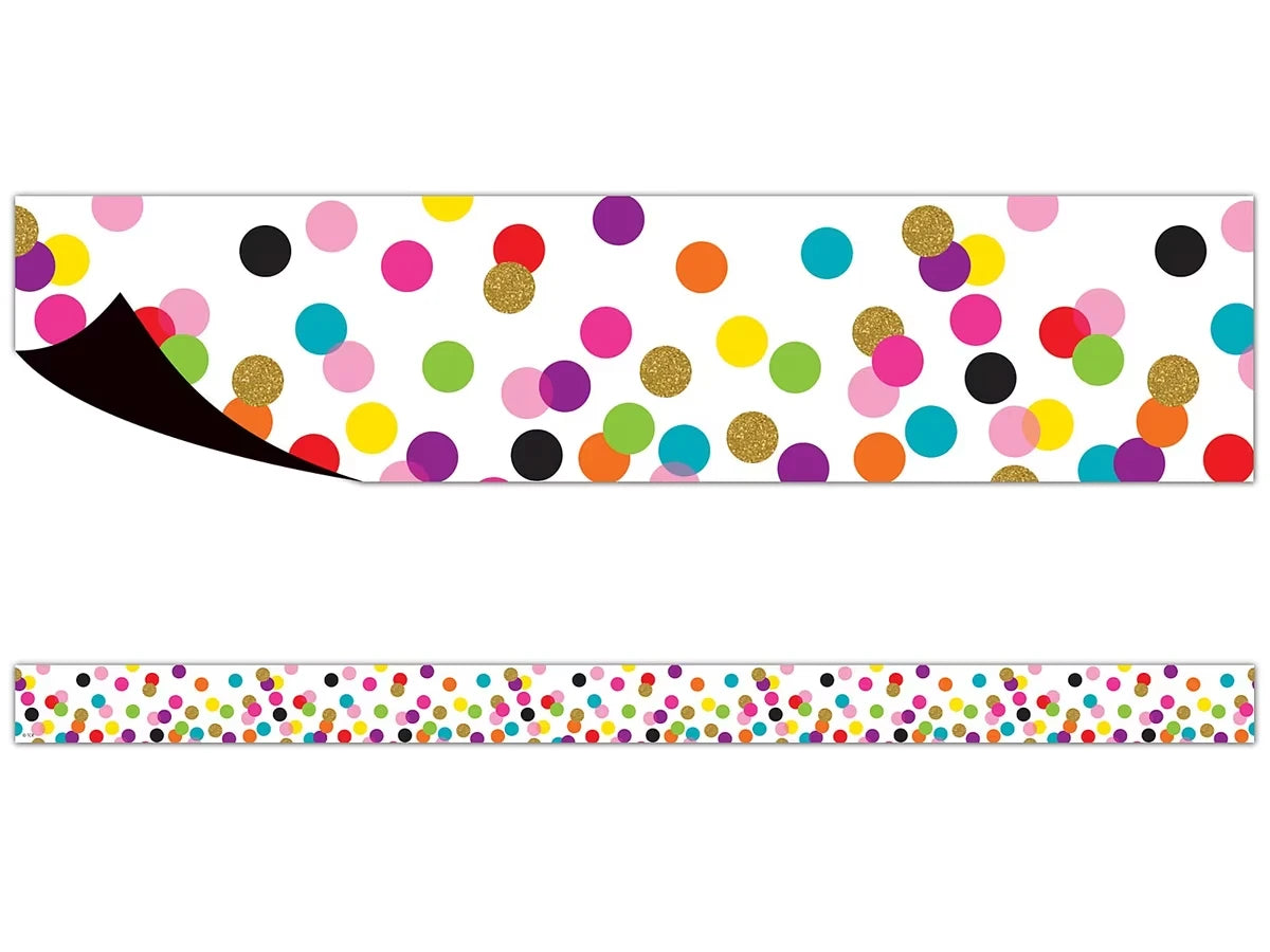 Confetti Magnetic Border - US 8386