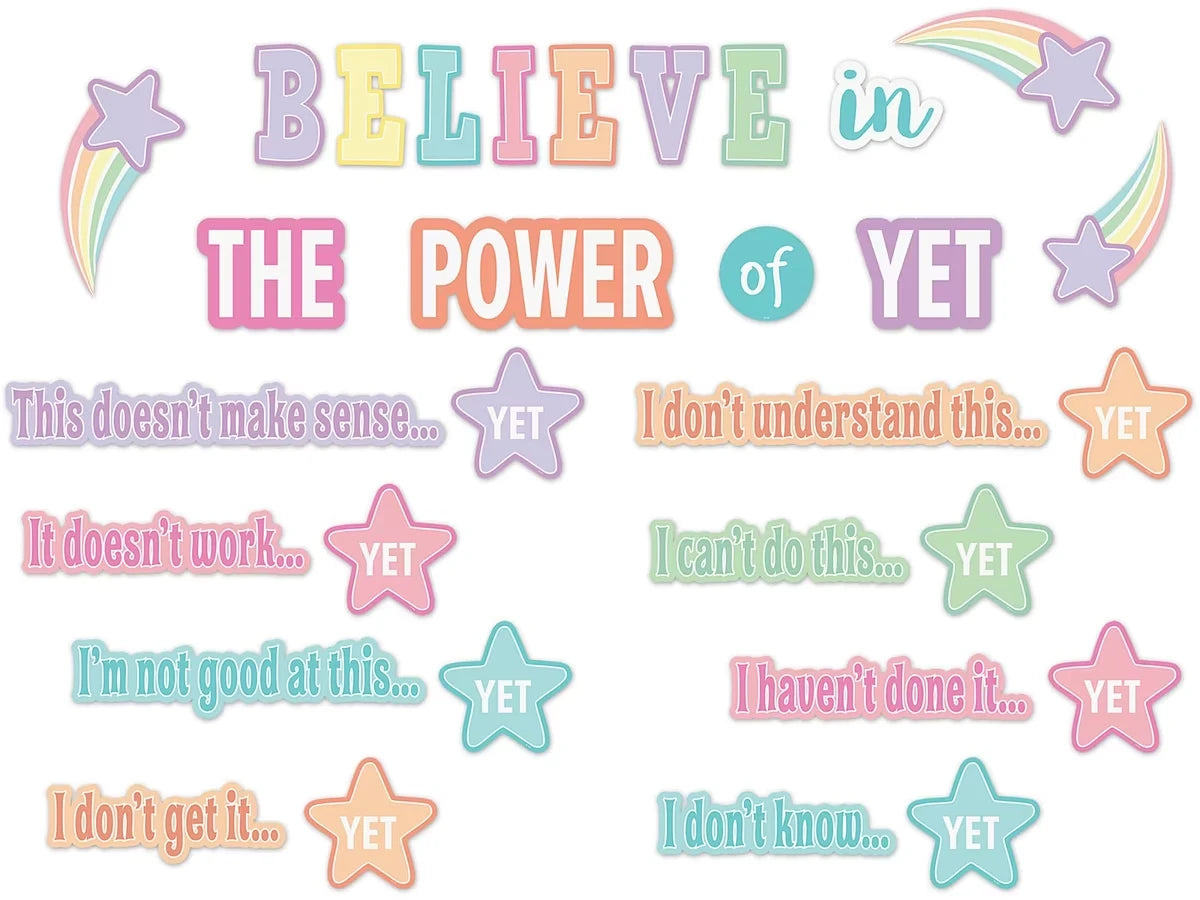 Pastel Pop Bulletin Board Set - US 1522