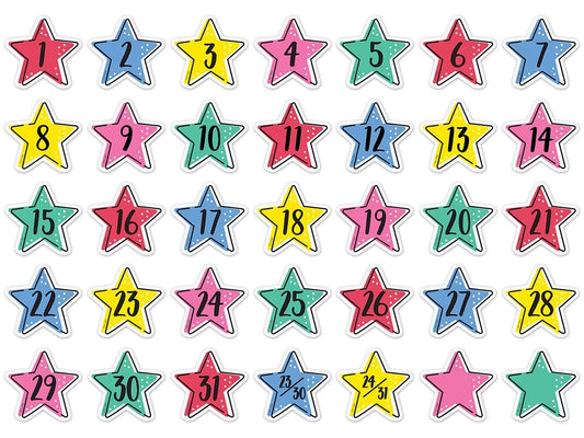 Star Bright Calendar Mini Accents - US 9840