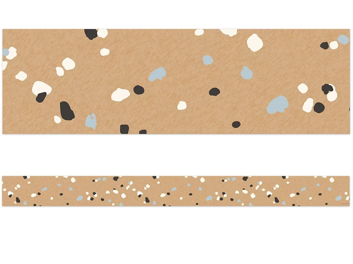We Belong Speckled Kraft Paper Border - US 1065