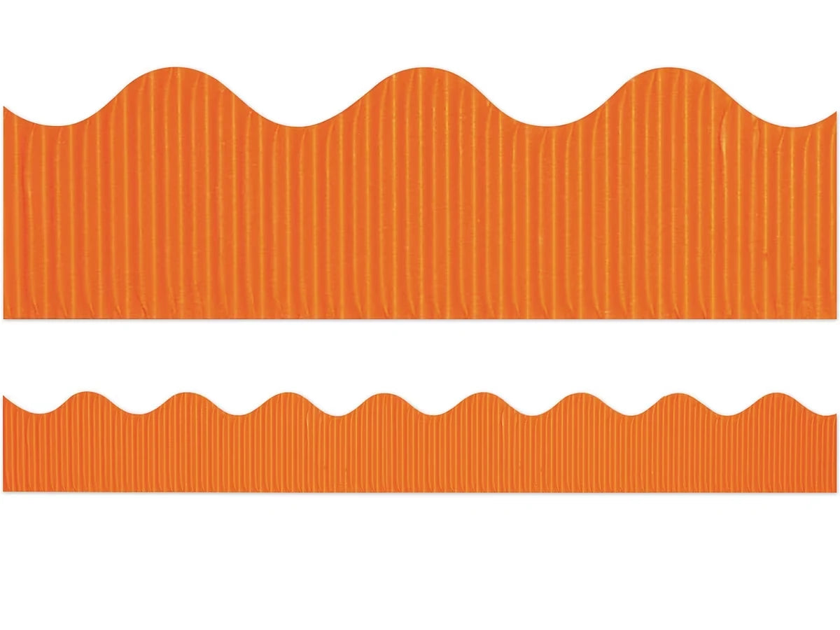 Orange Scalloped Bordette® - US 6346