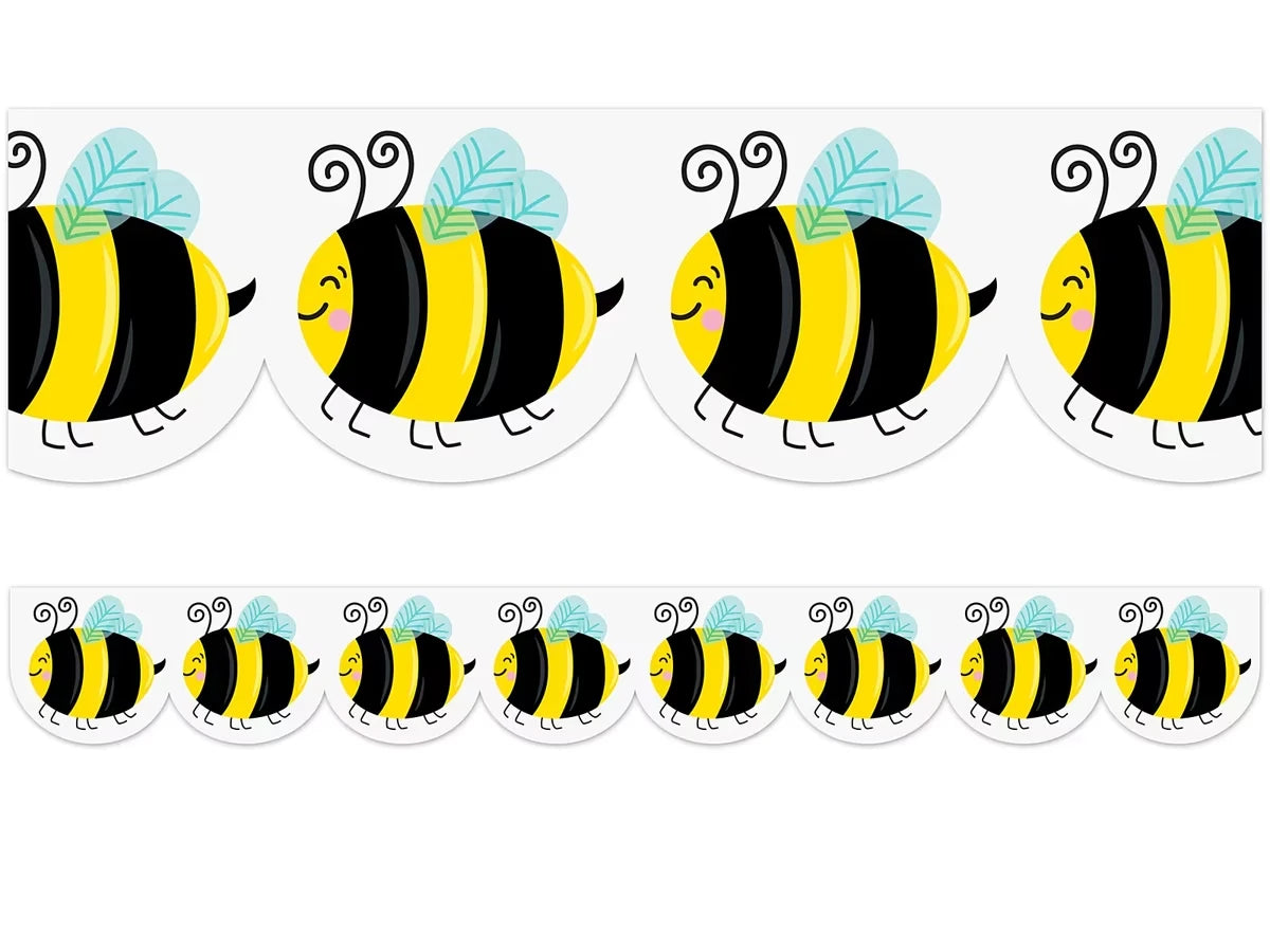 Busy Bees Scalloped Border - US 7688