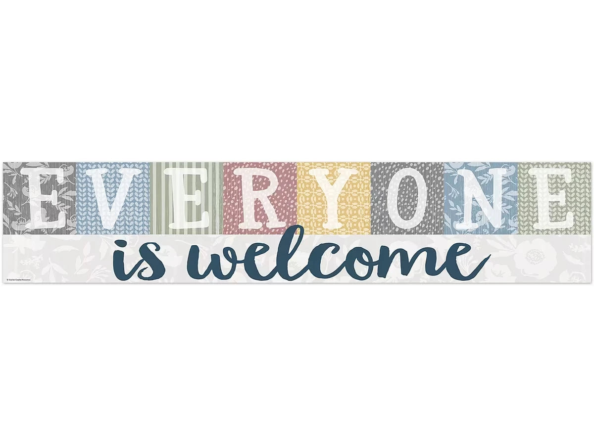 Classroom Cottage Welcome Banner - US 9712