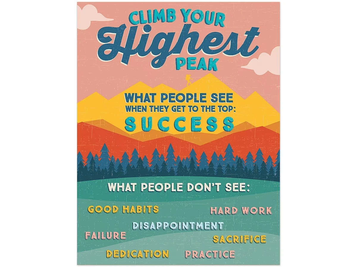 Adventurer Climb Your Highest Peak Poster - US 1961