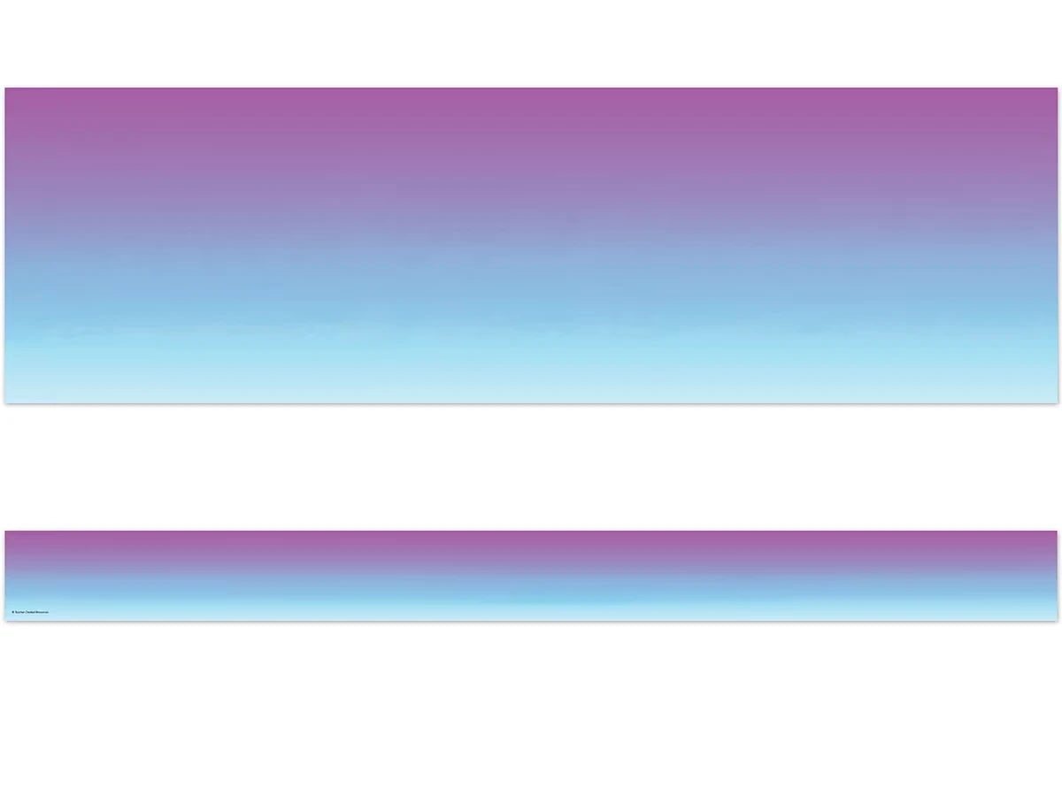 Brights 4Ever Purple Blue Color Wash Border - US 3420