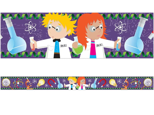 Wonders of Science Double-Sided Border - US 9251