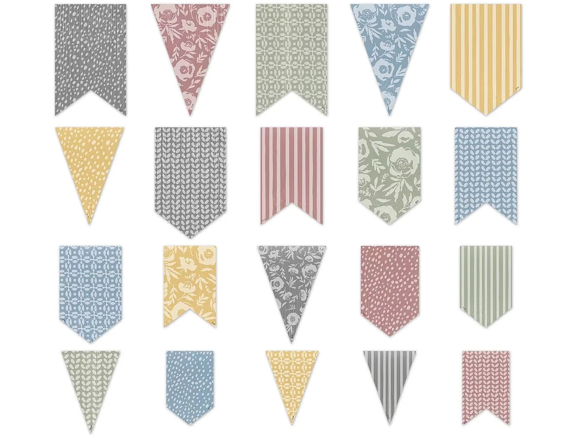 Classroom Cottage Pennant Accents - US 5439